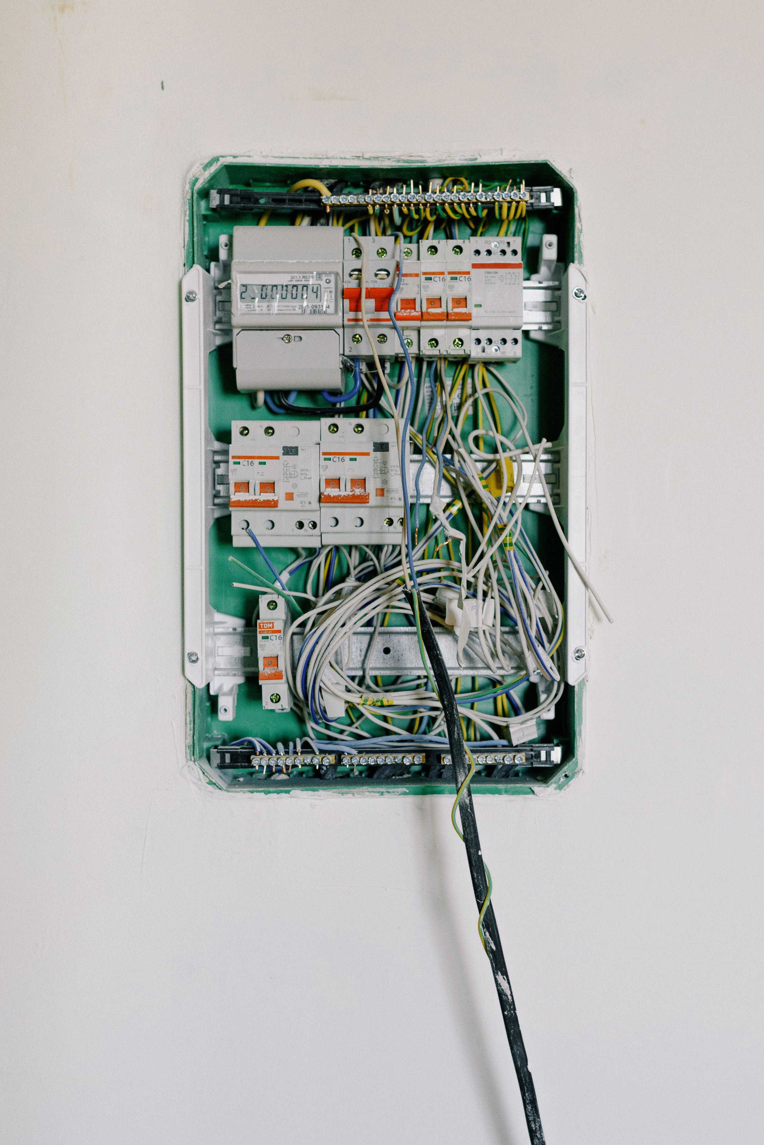 Electrical panel installation